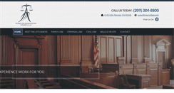 Desktop Screenshot of mercedlaw.com